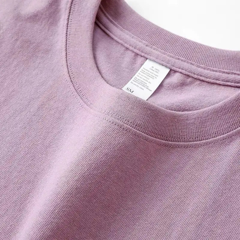 Charcoal Elegance Cotton Tee
