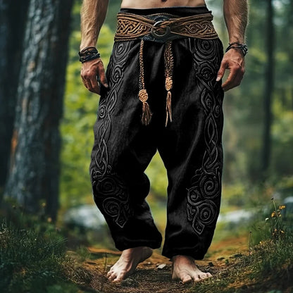 OdinCore Nordic Raven 3D Beach Pants
