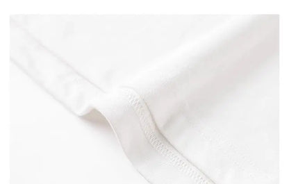 Charcoal Elegance Cotton Tee