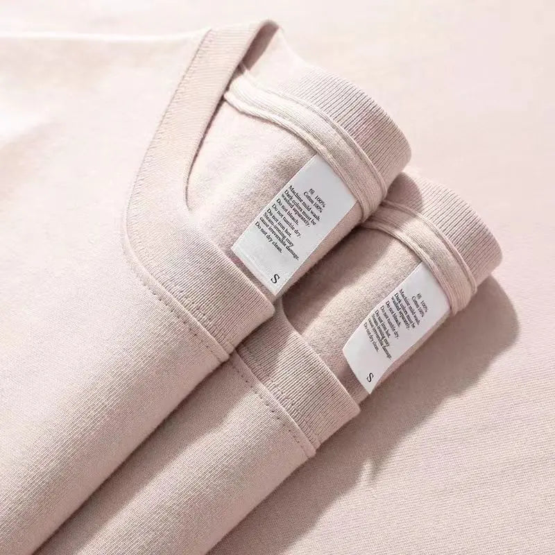 Charcoal Elegance Cotton Tee