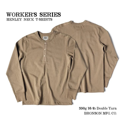 Bronson Heritage 350G Heavyweight Henley