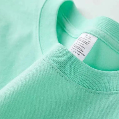 Charcoal Elegance Cotton Tee