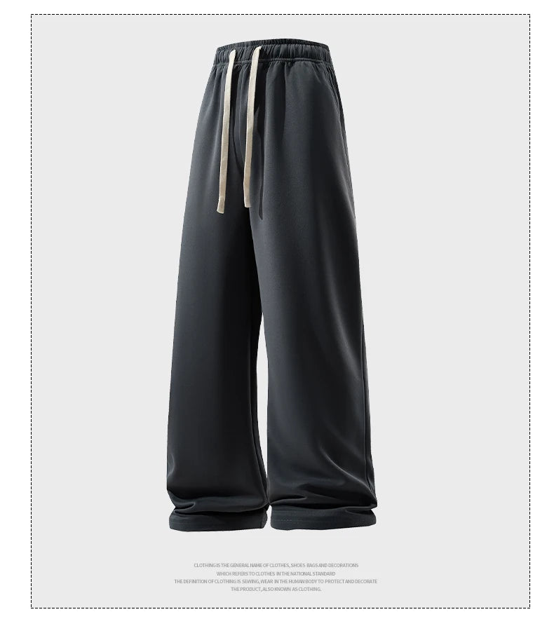 AeroFlex High-Waist Wide-Leg Sweatpants