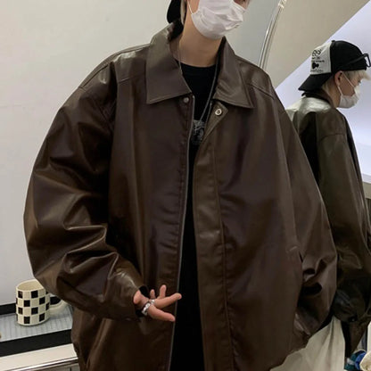 NoirEdge Retro PU Performance Jacket