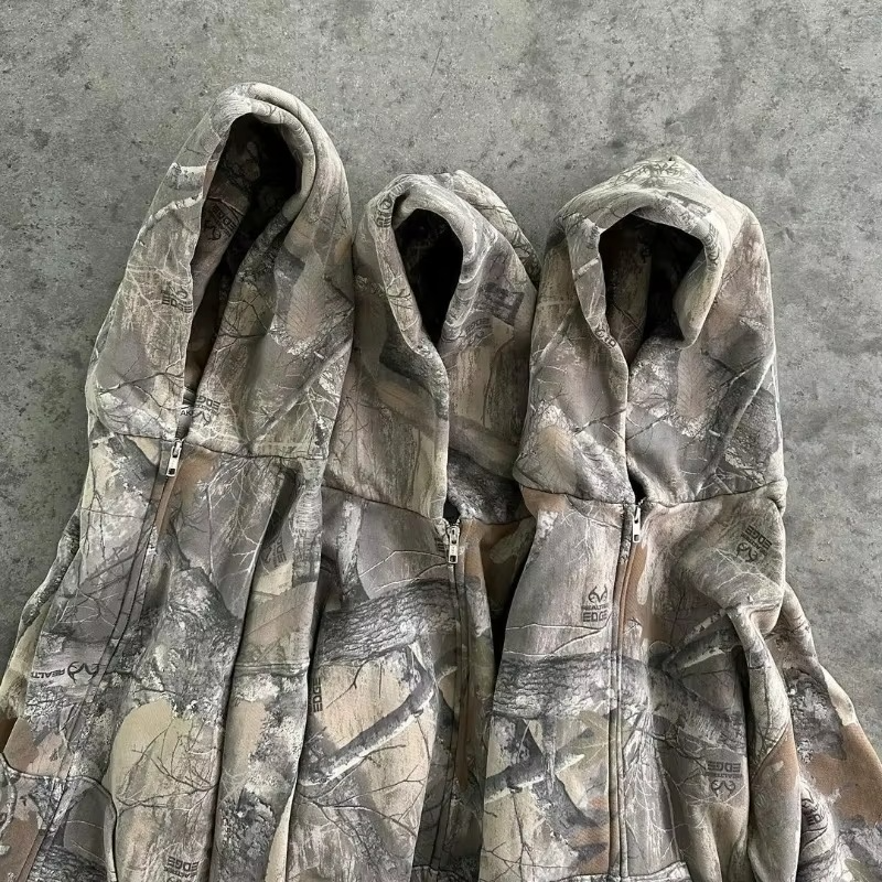 Eclipse Camo Luxe Zip Hoodie