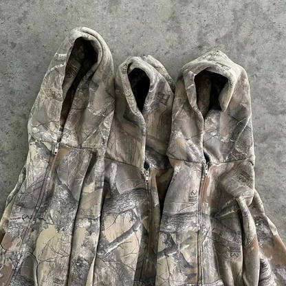 Eclipse Camo Luxe Zip Hoodie
