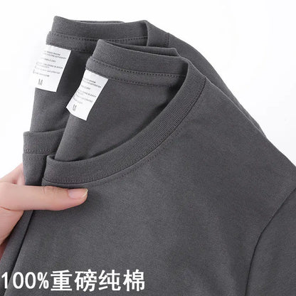 Korean Luxe 100% Cotton Essential Tee