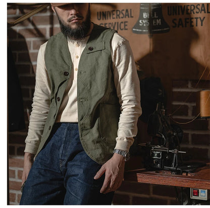 Bronson Heritage 350G Heavyweight Henley