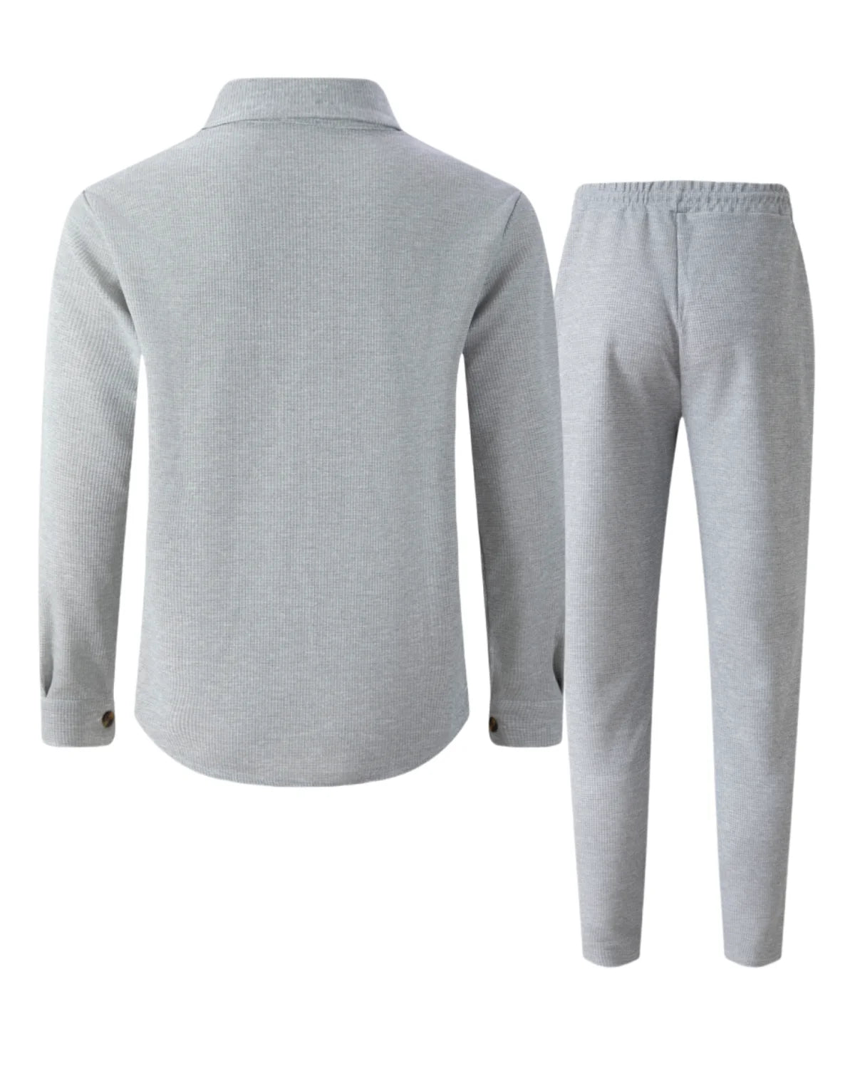 UrbanEase Padded Streetwear Two-Piece Set
