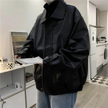 NoirEdge Retro PU Performance Jacket