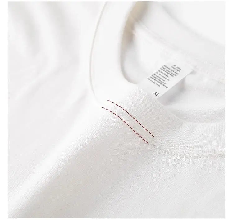 Charcoal Elegance Cotton Tee