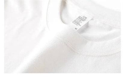 Charcoal Elegance Cotton Tee