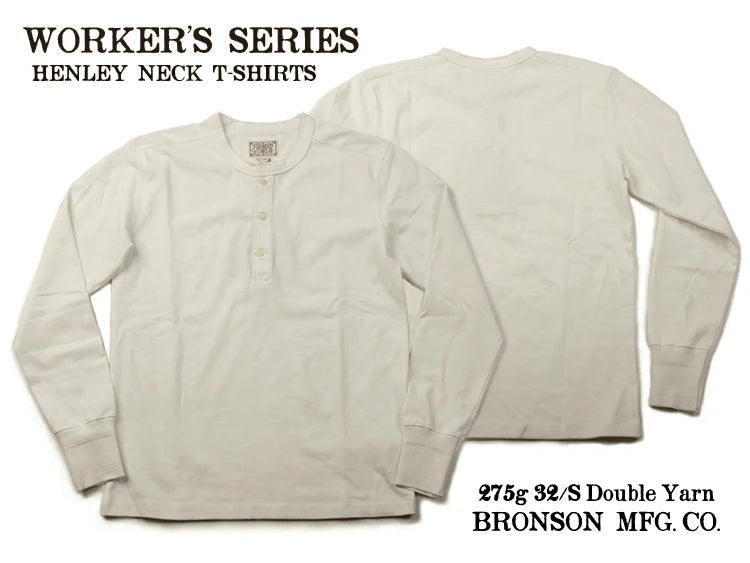 Bronson Heritage 350G Heavyweight Henley