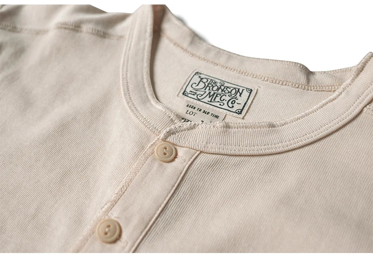 Bronson Heritage 350G Heavyweight Henley