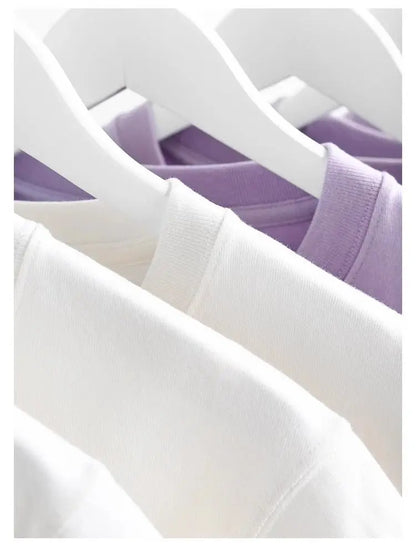 Charcoal Elegance Cotton Tee