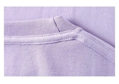 Charcoal Elegance Cotton Tee