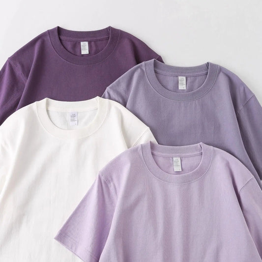 Charcoal Elegance Cotton Tee