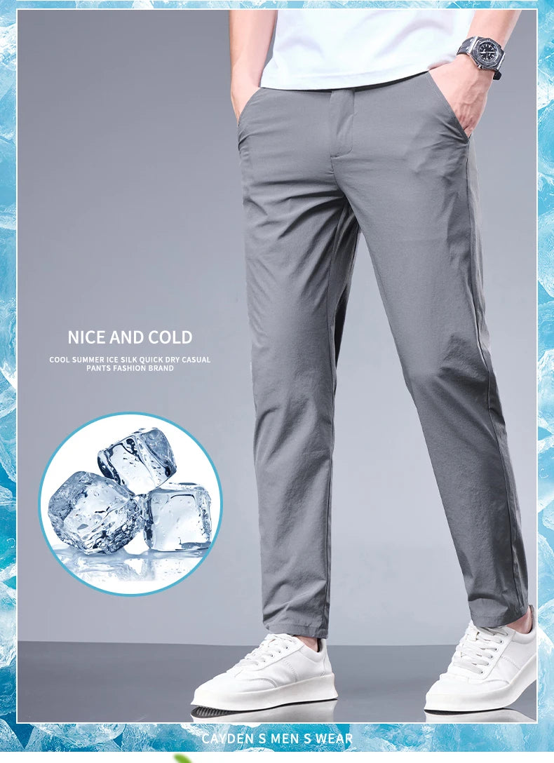 EliteCool Ice Silk Business Pants