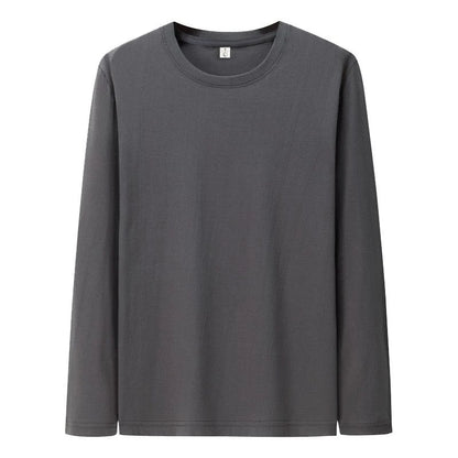 Essential Cotton Long-Sleeve Luxe Tee