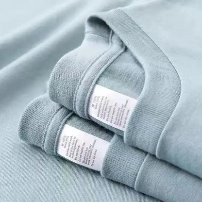 Charcoal Elegance Cotton Tee