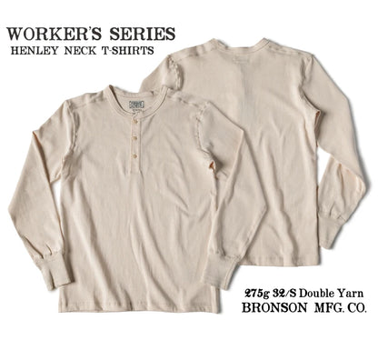 Bronson Heritage 350G Heavyweight Henley