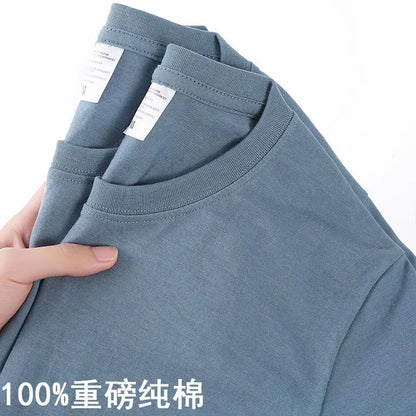 Korean Luxe 100% Cotton Essential Tee