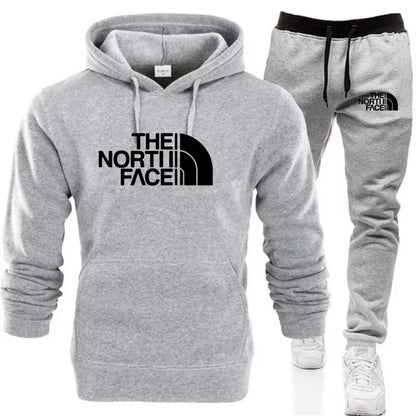 EcoLuxe Autumn Print Hoodie Set