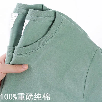 Korean Luxe 100% Cotton Essential Tee