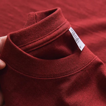 Charcoal Elegance Cotton Tee