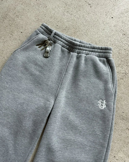 NeoFlex Y2K Embroidered Zipper Pants