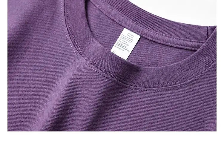 Charcoal Elegance Cotton Tee