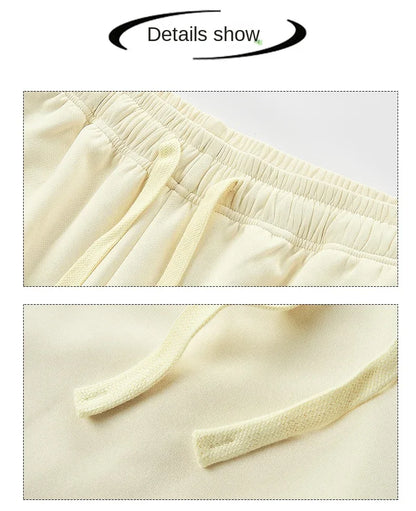 AeroFlex High-Waist Wide-Leg Sweatpants