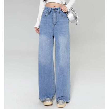 RetroCore Wide-Leg Vintage Denim Jeans