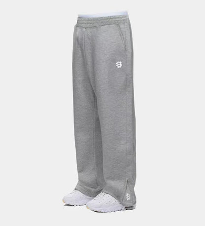 Y2K Embroidered Wide-Leg Street Joggers